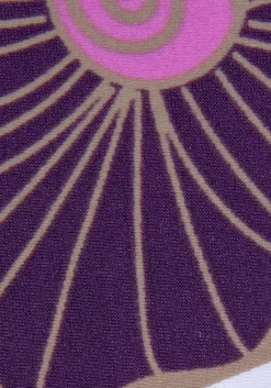 Bikinis|LASCANA Bügel-Bikini lila-bedruckt