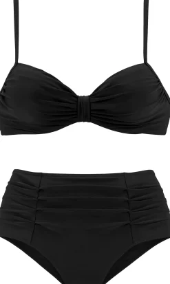 Bikinis|LASCANA Bügel-Bikini schwarz