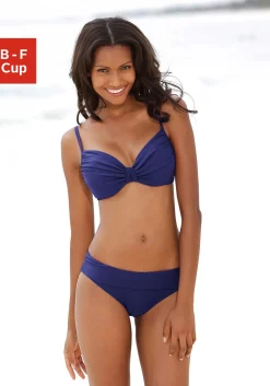 Bikinis|LASCANA Bügel-Bikini blau