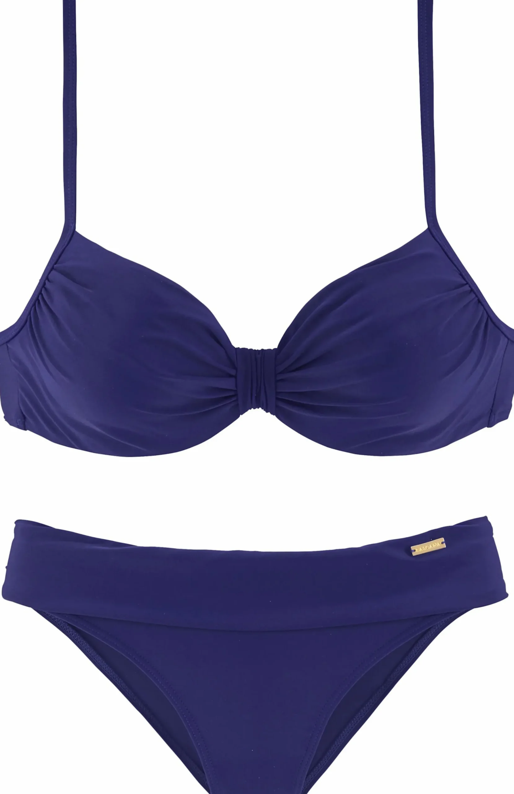 Bikinis|LASCANA Bügel-Bikini blau