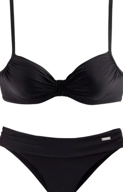 Bikinis|LASCANA Bügel-Bikini schwarz