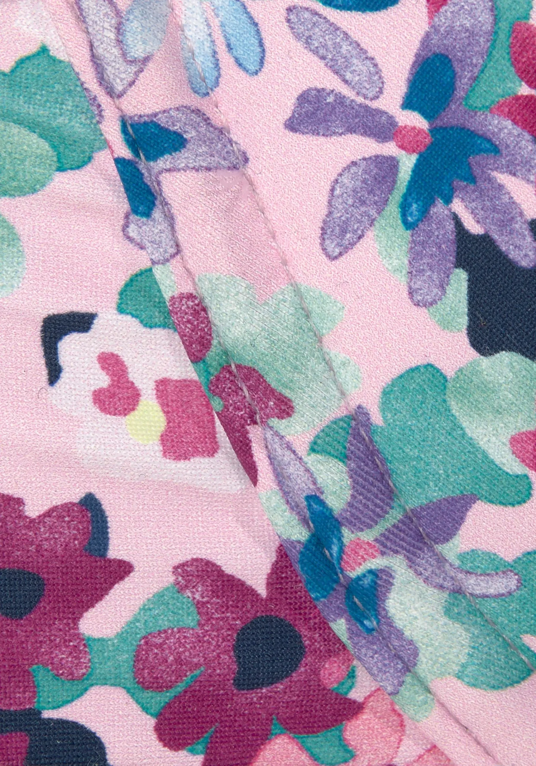 Bikinis|s.Oliver Bügel-Bikini-Top lila-bedruckt