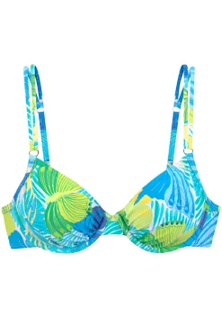 Bikinis|Sunseeker Bügel-Bikini-Top blau-grün
