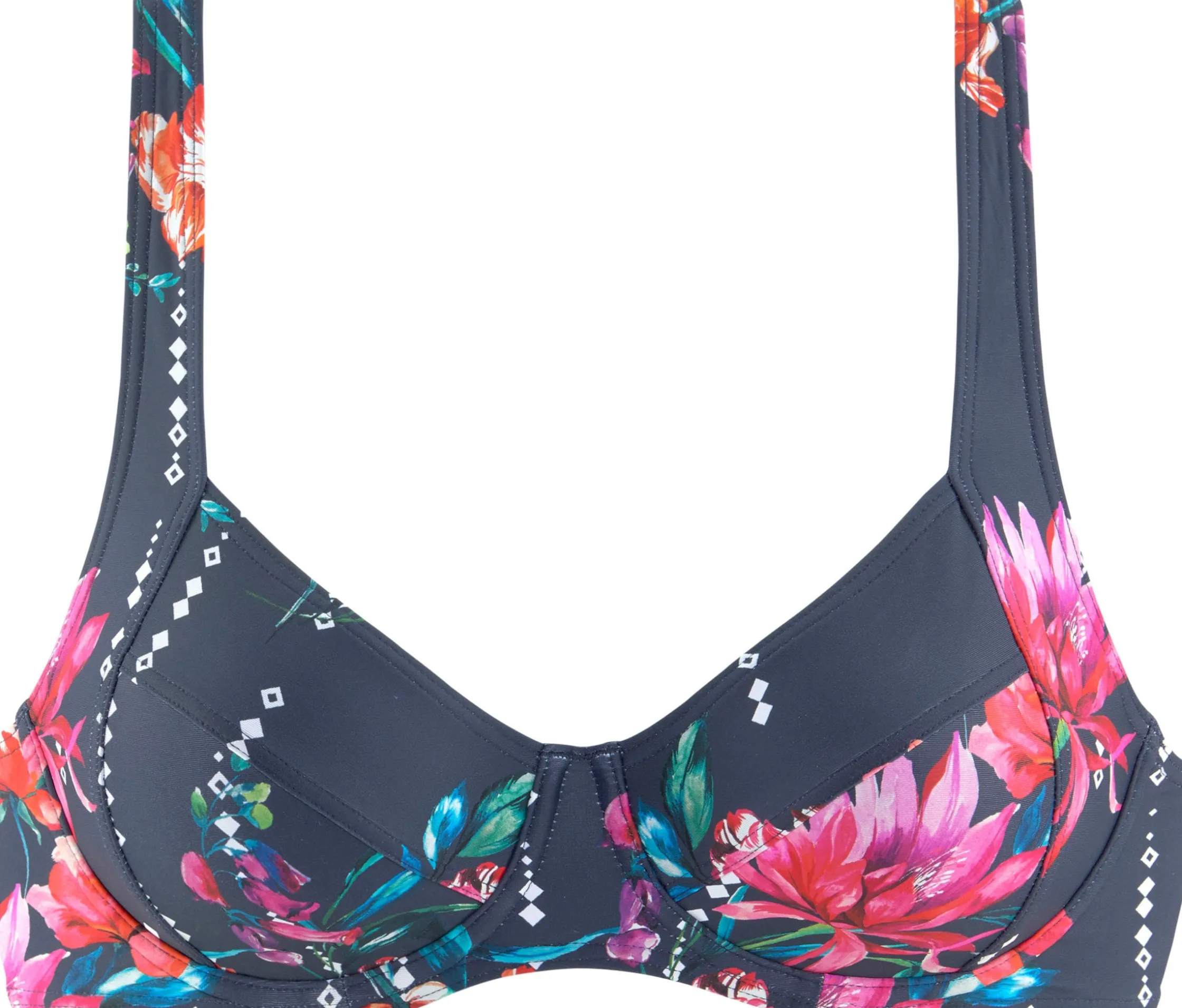 Bikinis|Sunseeker Bügel-Bikini-Top marine-bedruckt