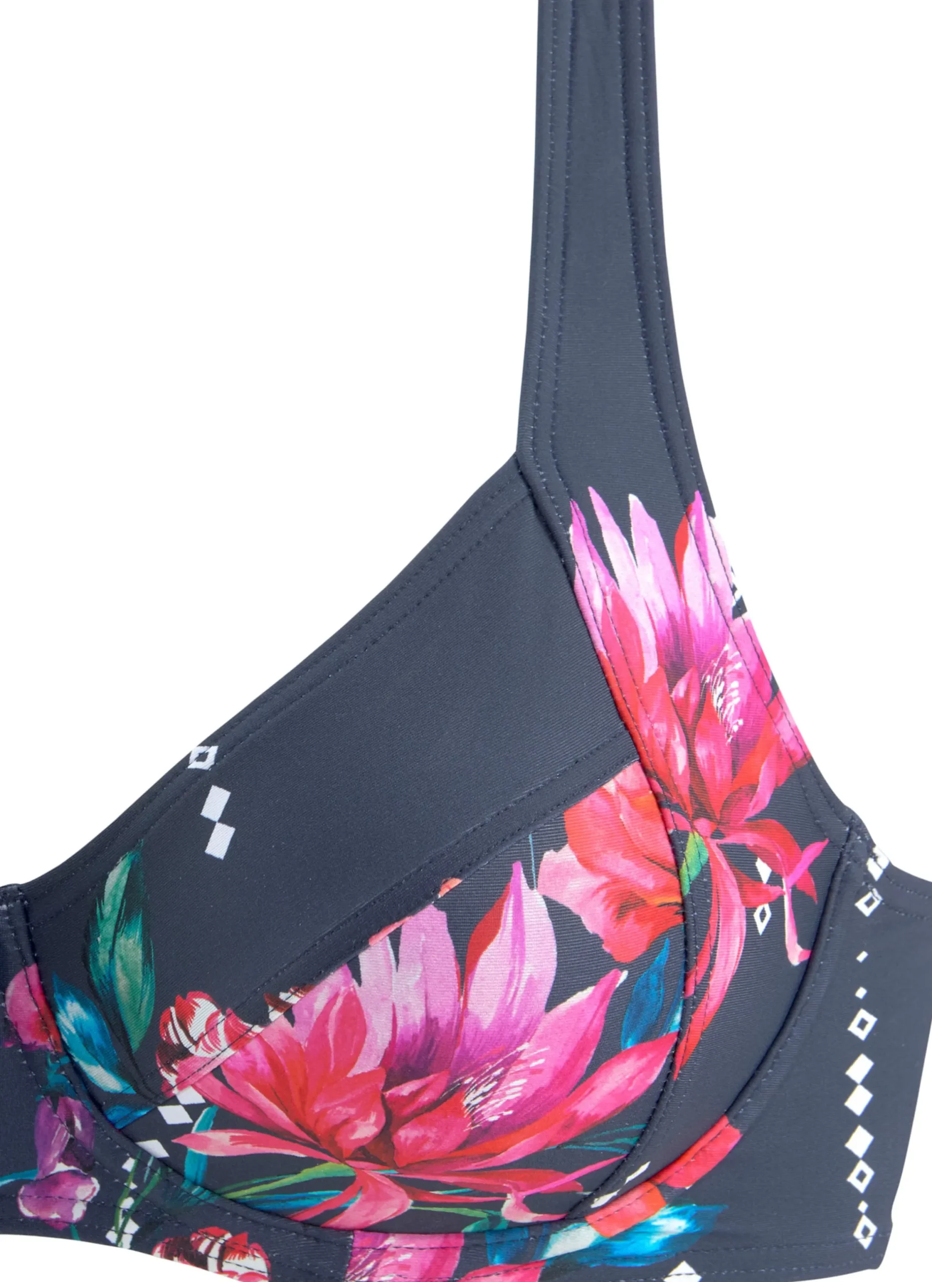 Bikinis|Sunseeker Bügel-Bikini-Top marine-bedruckt