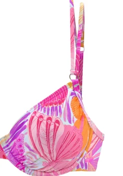 Bikinis|Sunseeker Bügel-Bikini-Top lila-orange
