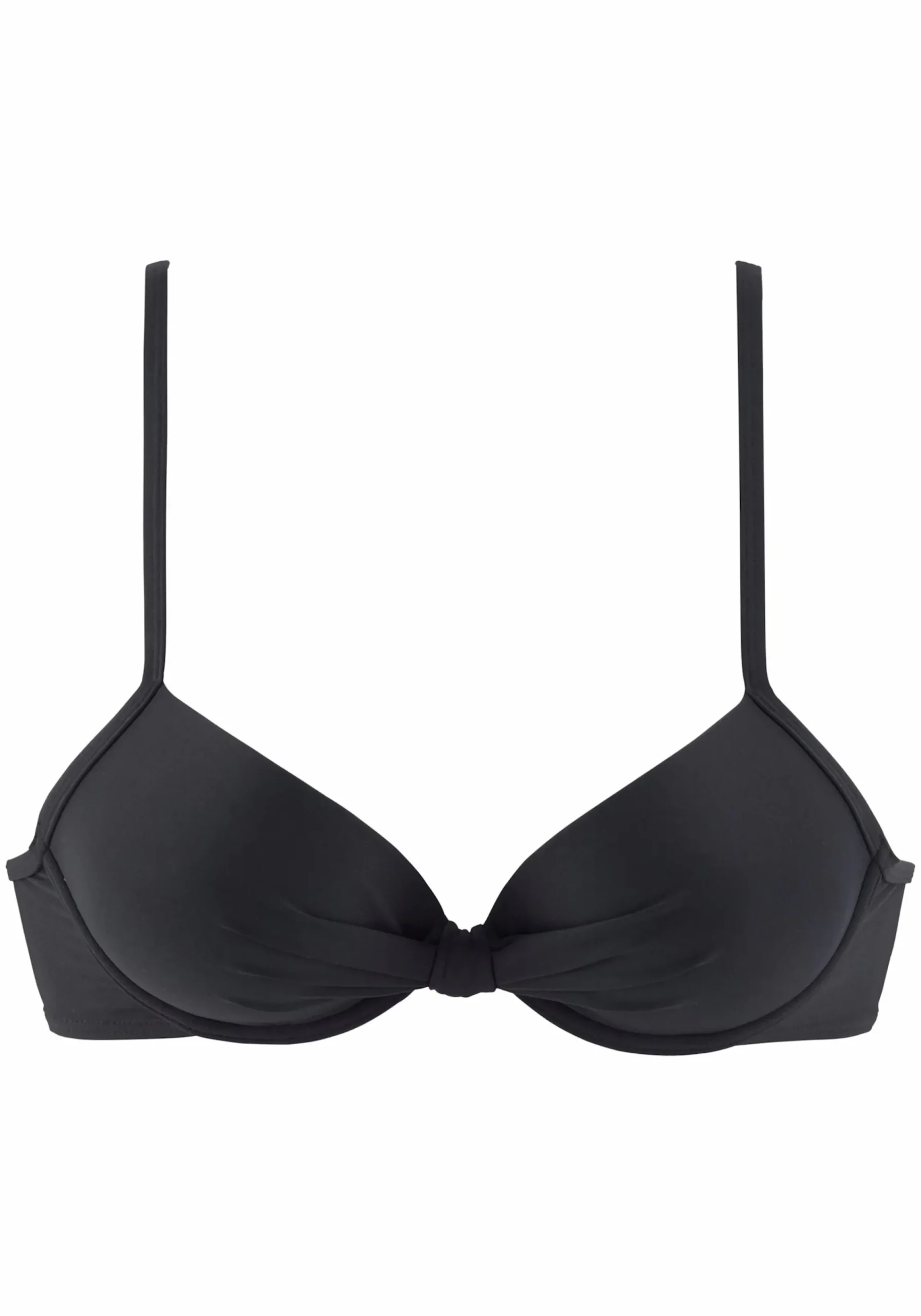 Bikinis|s.Oliver Bügel-Bikini-Top schwarz