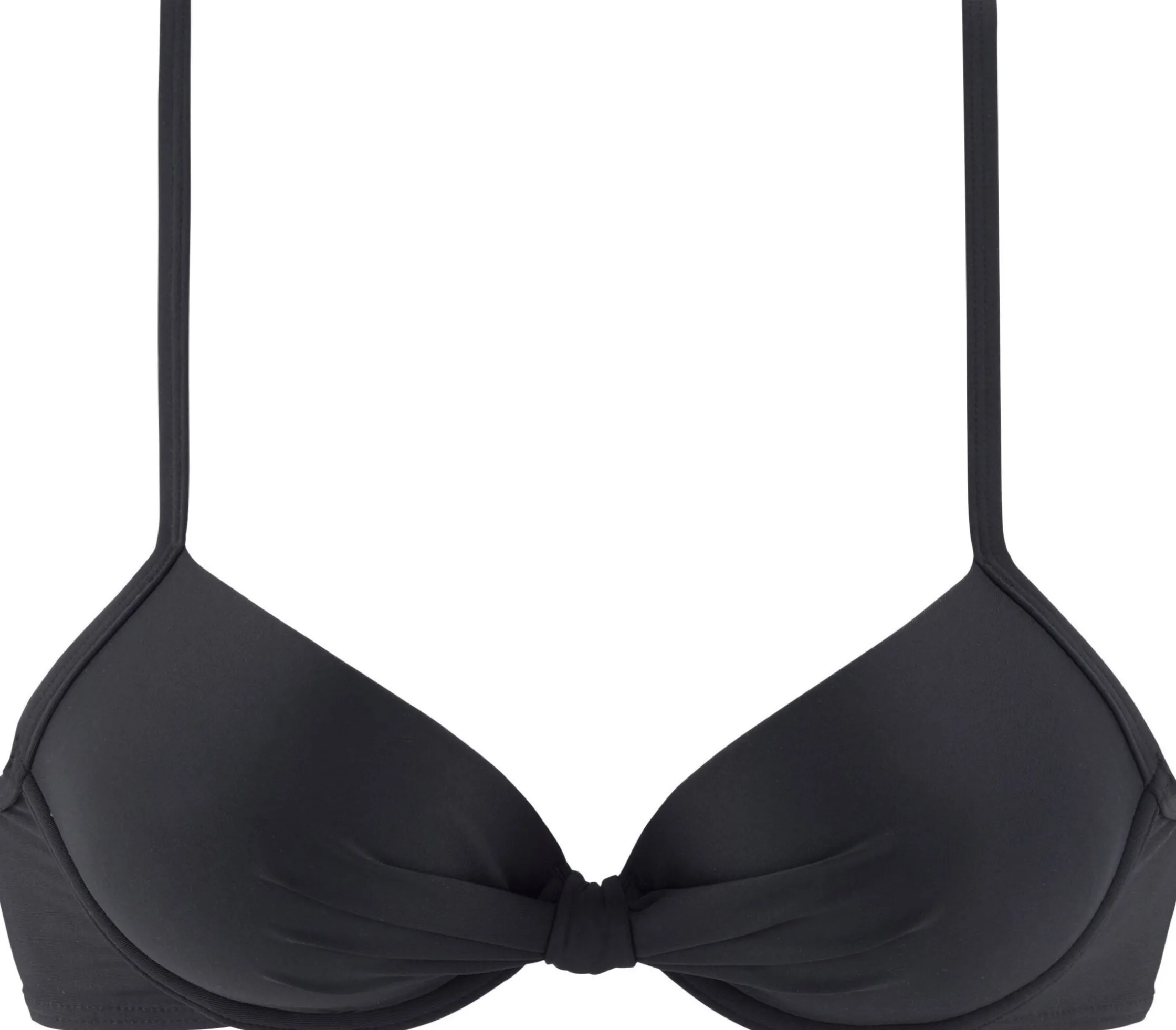 Bikinis|s.Oliver Bügel-Bikini-Top schwarz