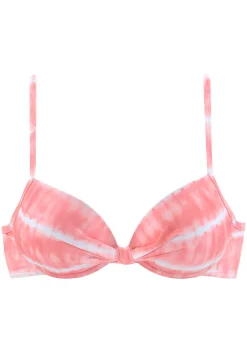 Bikinis|s.Oliver Bügel-Bikini-Top lobster-weiß