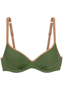 Bikinis|Bruno Banani Bügel-Bikini-Top oliv