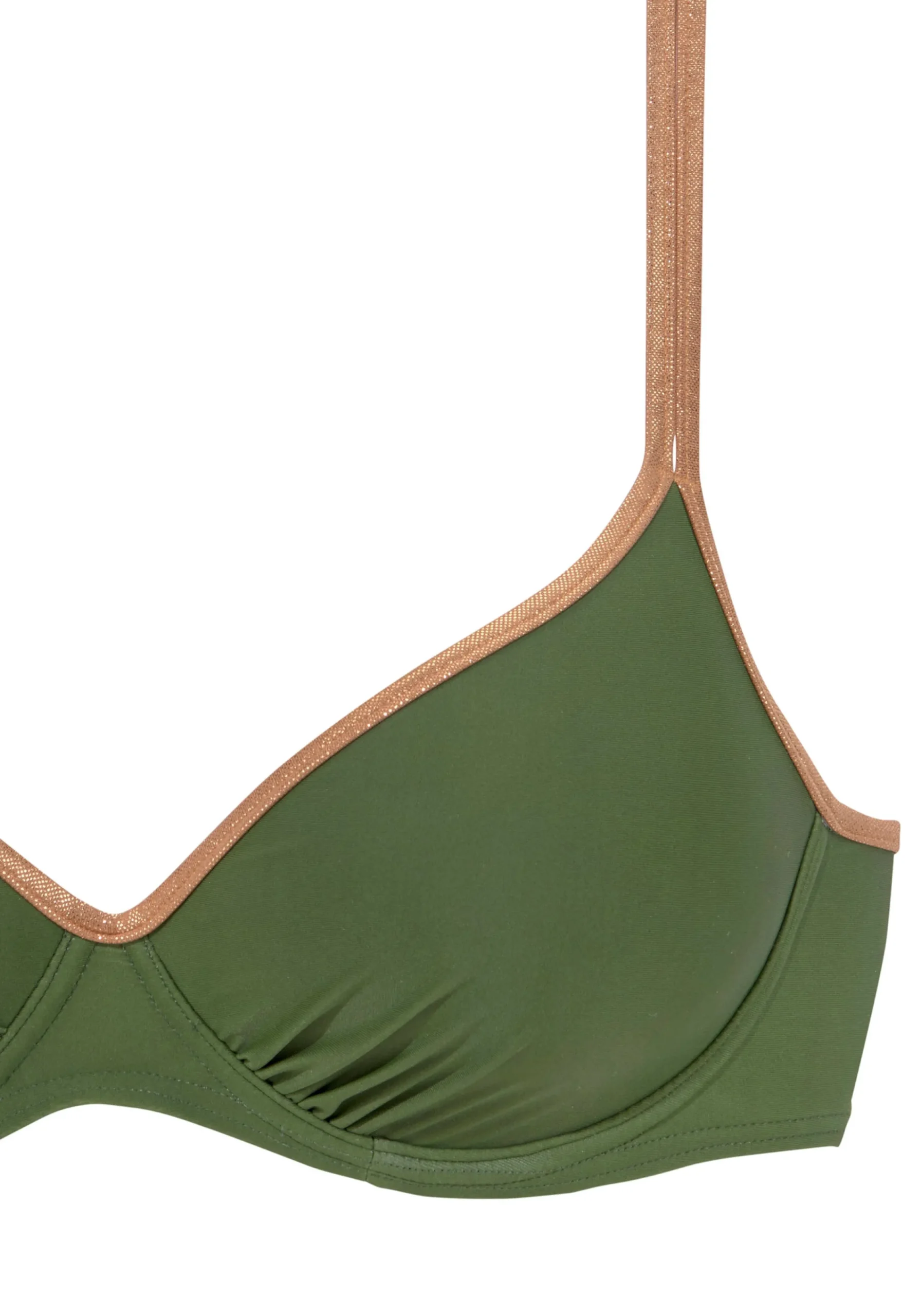 Bikinis|Bruno Banani Bügel-Bikini-Top oliv