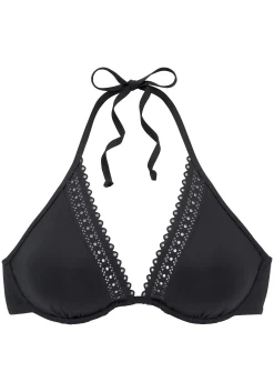 Bikinis|s.Oliver Bügel-Bikini-Top schwarz