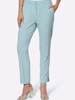 Hosen|heine Bügelfaltenhose mint