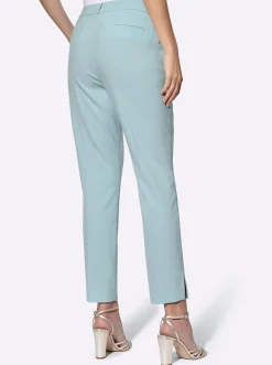 Hosen|heine Bügelfaltenhose mint