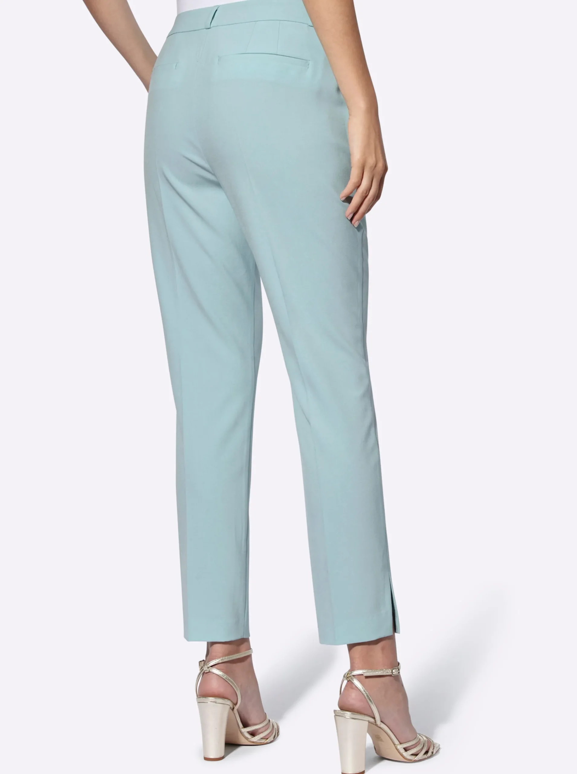 Hosen|heine Bügelfaltenhose mint