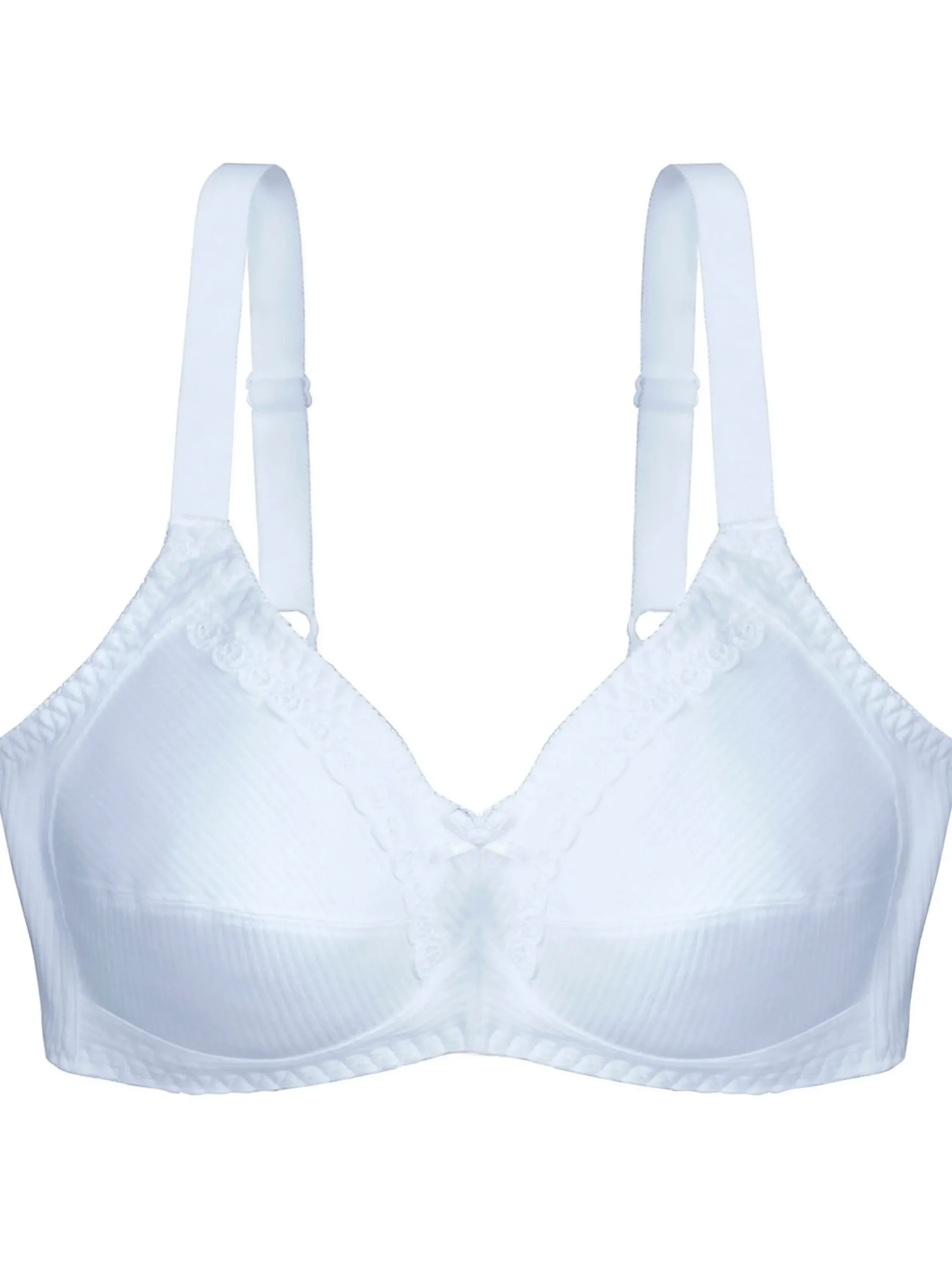 Bhs|Naturana BH ohne Bügel weiß