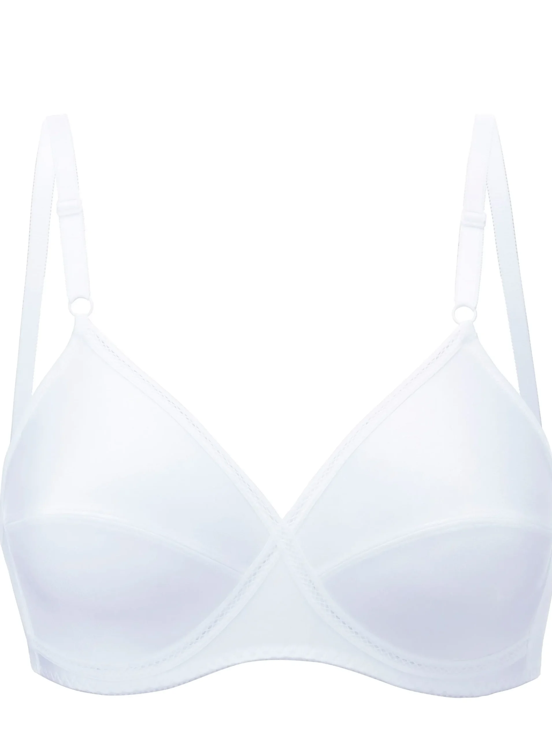 Bhs|Triumph BH ohne Bügel weiß