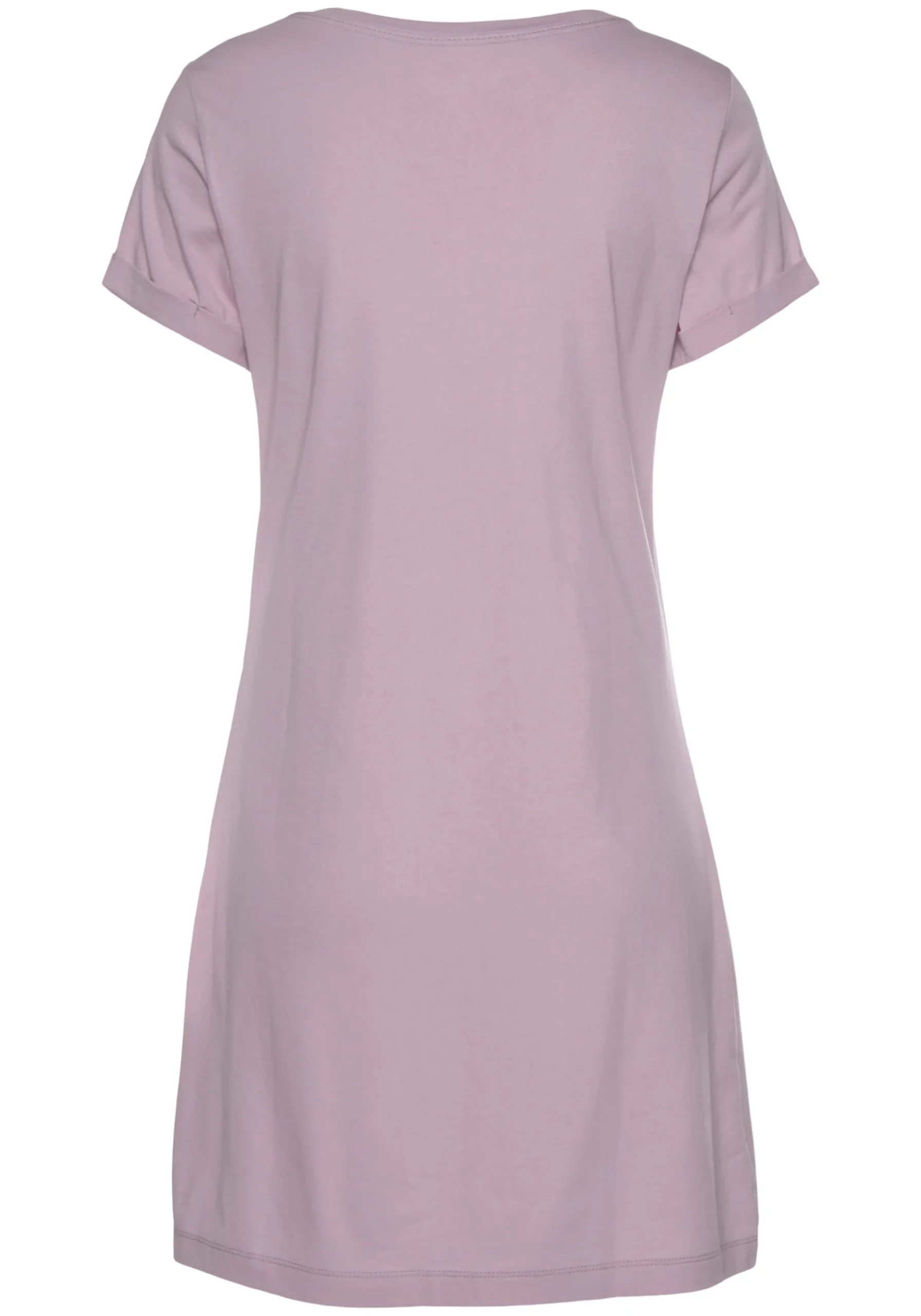 Nachtwäsche|Vivance Dreams Bigshirt lila