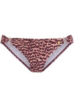 Bikinis|LASCANA Bikini-Hose bordeauxbedruckt