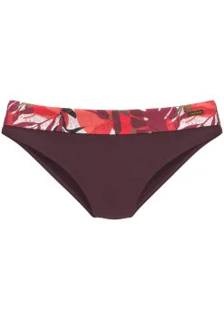 Bikinis|LASCANA Bikini-Hose rotbedruckt