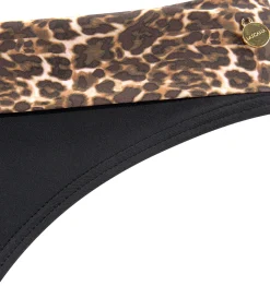 Bikinis|LASCANA Bikini-Hose schwarz-leo