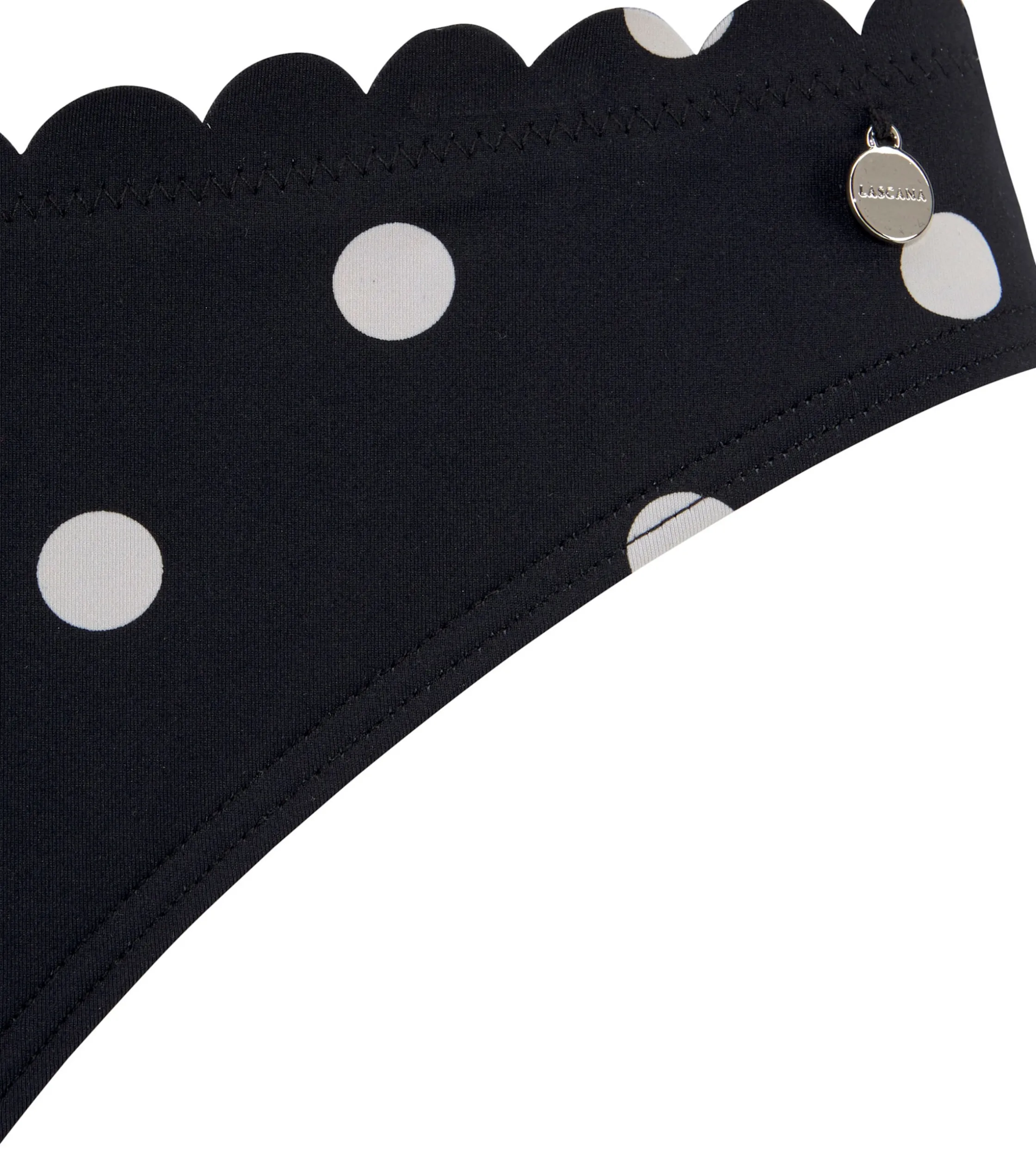 Bikinis|LASCANA Bikini-Hose schwarz-weiß