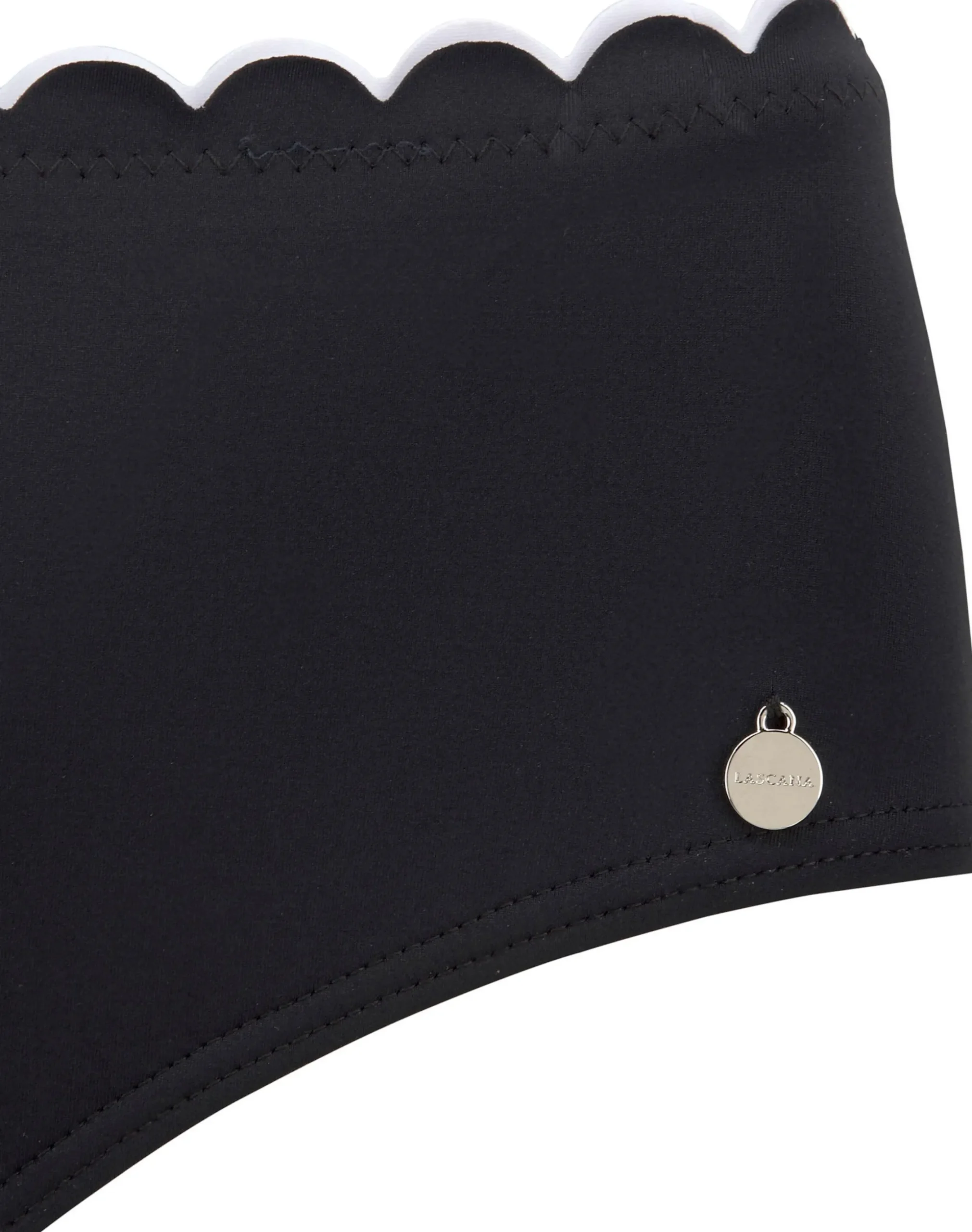 Bikinis|LASCANA Bikini-Hose schwarz-weiß
