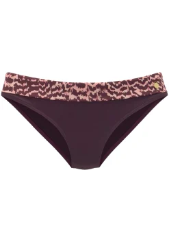 Bikinis|LASCANA Bikini-Hose bordeauxbedruckt