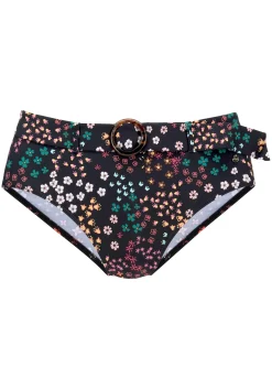 Bikinis|s.Oliver Bikini-Hose schwarz-bedruckt
