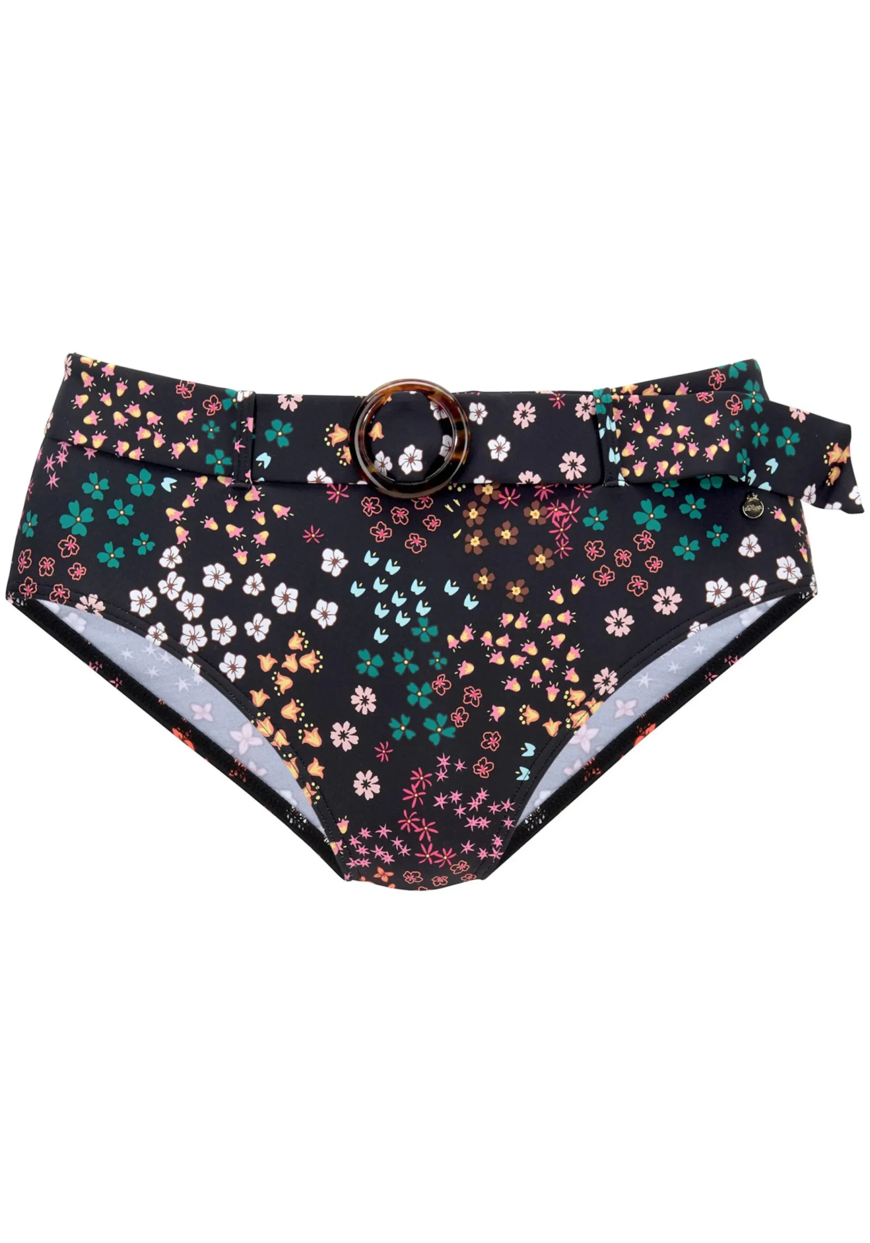 Bikinis|s.Oliver Bikini-Hose schwarz-bedruckt