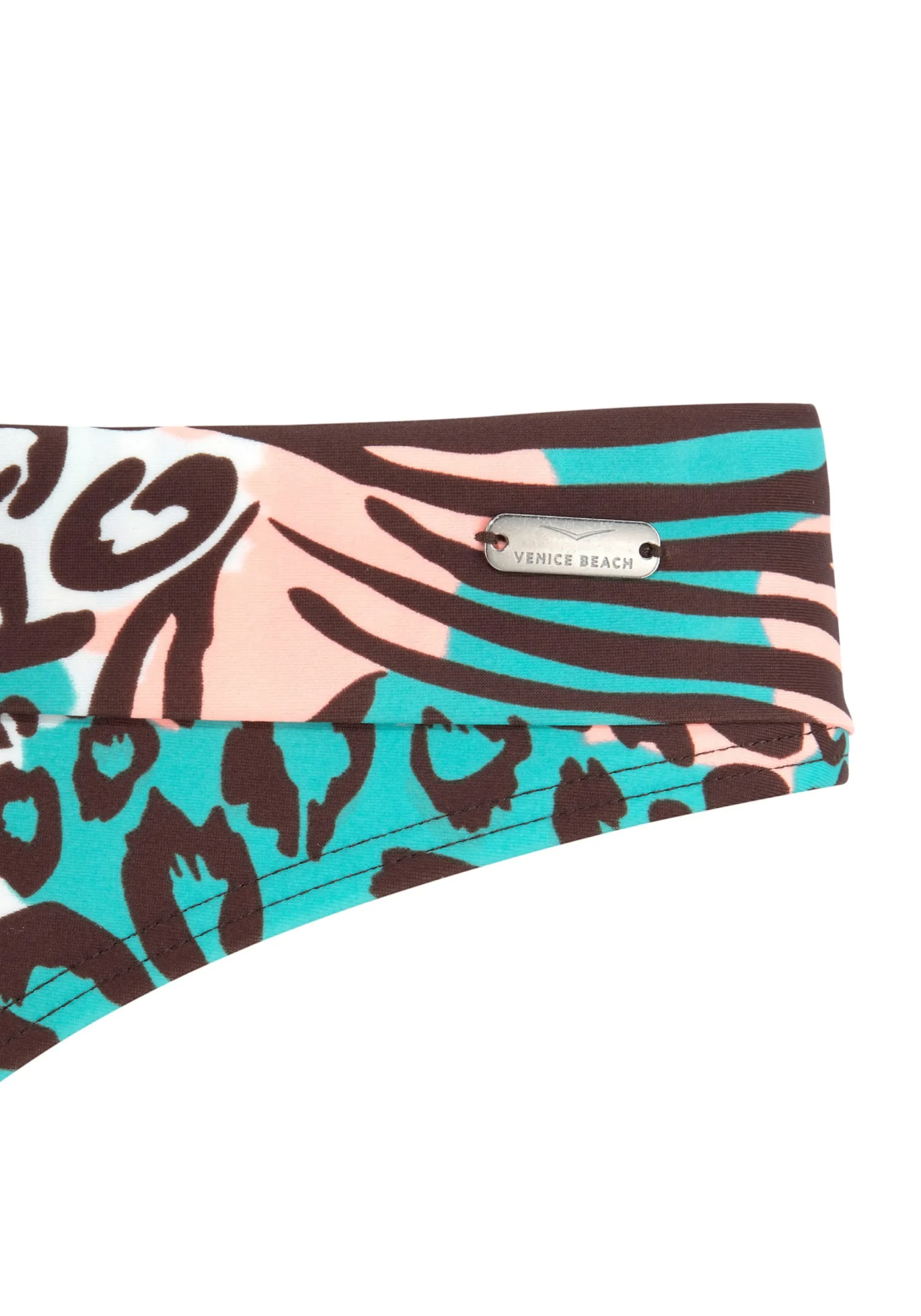 Bikinis|Venice Beach Bikini-Hose türkis-bedruckt