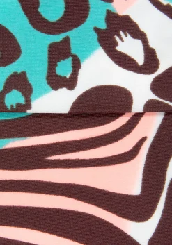 Bikinis|Venice Beach Bikini-Hose türkis-bedruckt