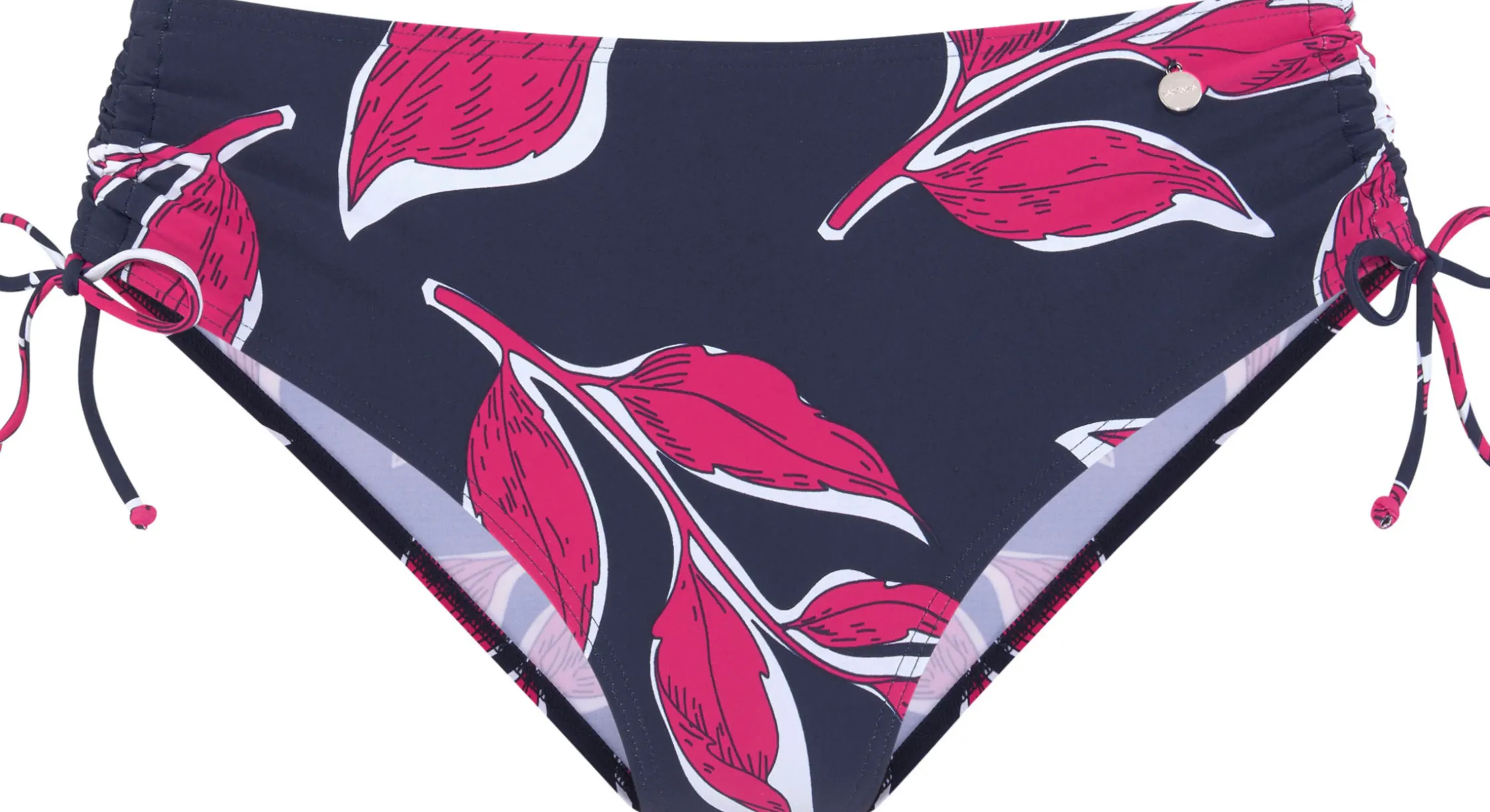 Bikinis|LASCANA Bikini-Hose marine-bedruckt