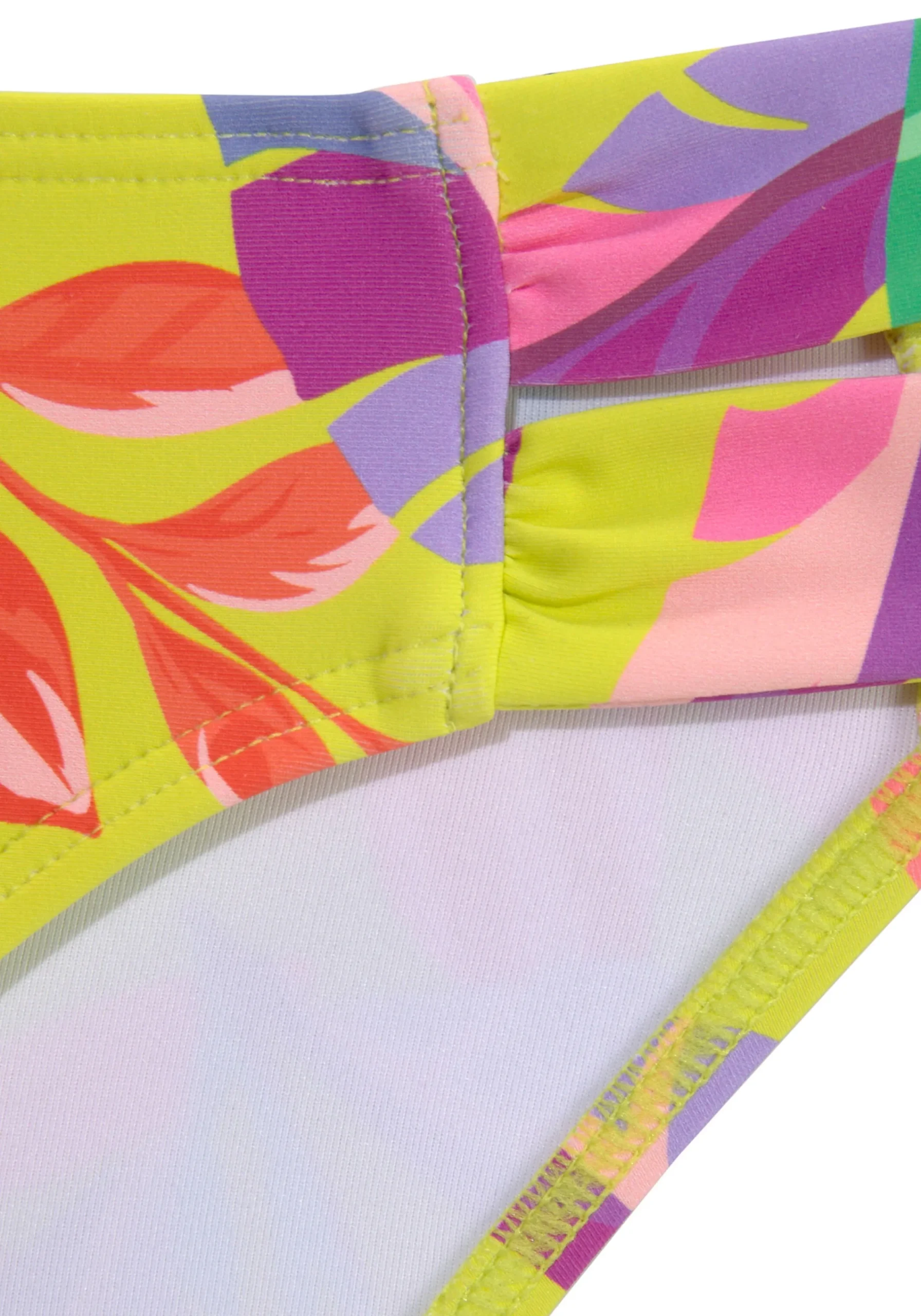 Bikinis|s.Oliver Bikini-Hose gelb-bedruckt