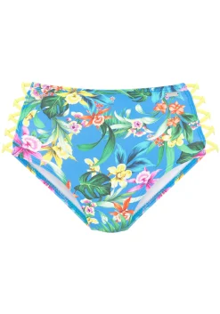 Bikinis|Venice Beach Bikini-Hose blau-bedruckt