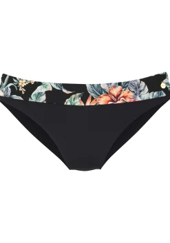 Bikinis|LASCANA Bikini-Hose schwarzbedruckt
