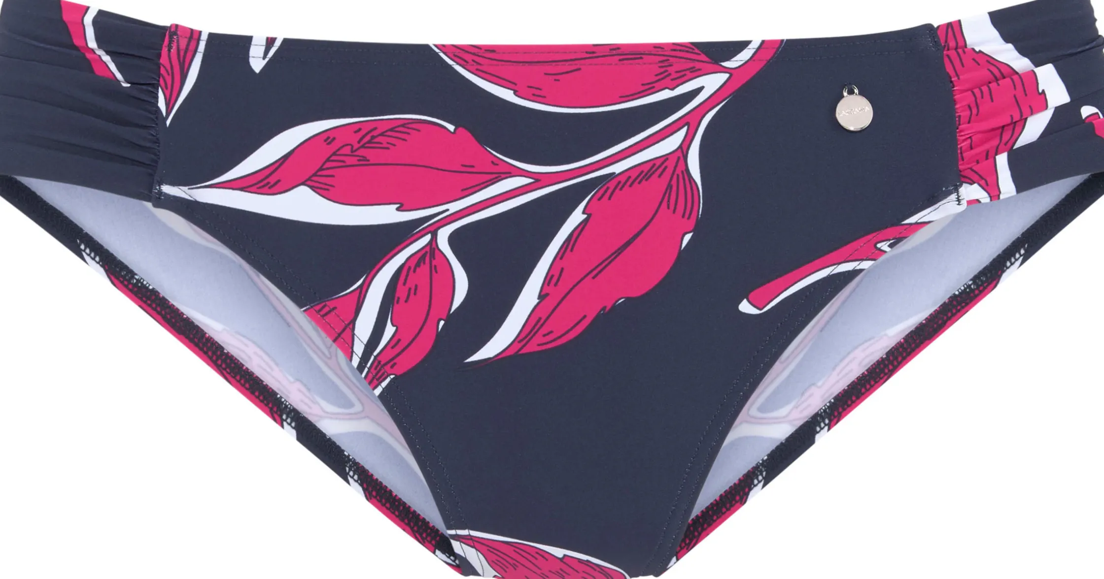 Bikinis|LASCANA Bikini-Hose marine-bedruckt