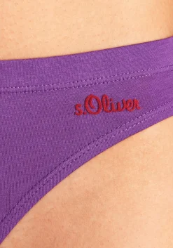 Unterhosen|s.Oliver Bikinislip beere-lila