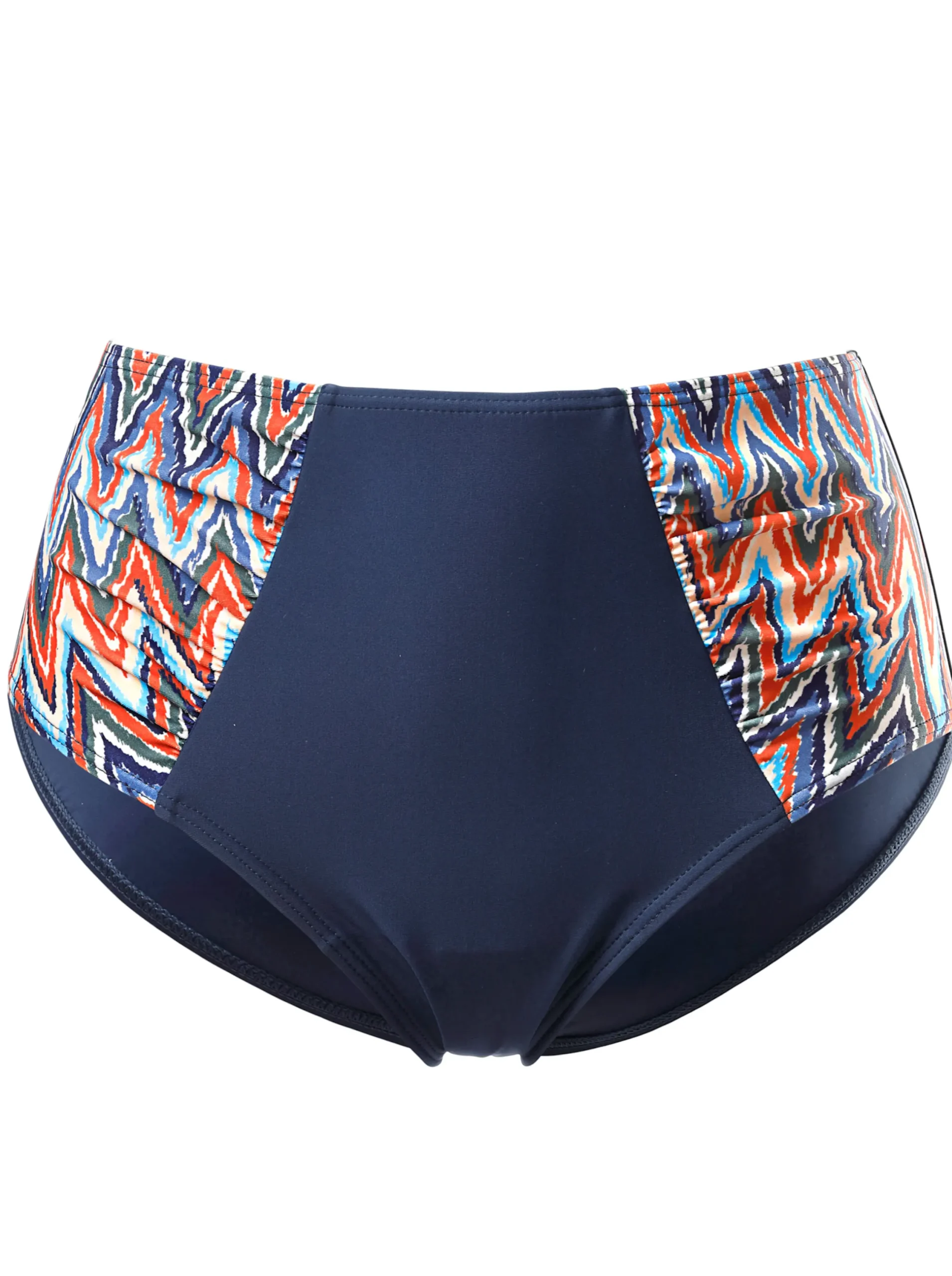Bikinis|feel good Bikini-Slip marine-bunt-bedruckt