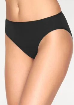 Unterhosen|petite fleur Bikinislip schwarz