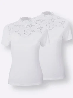 Bodies & Unterhemden|Nina von C. Blazershirt weiß