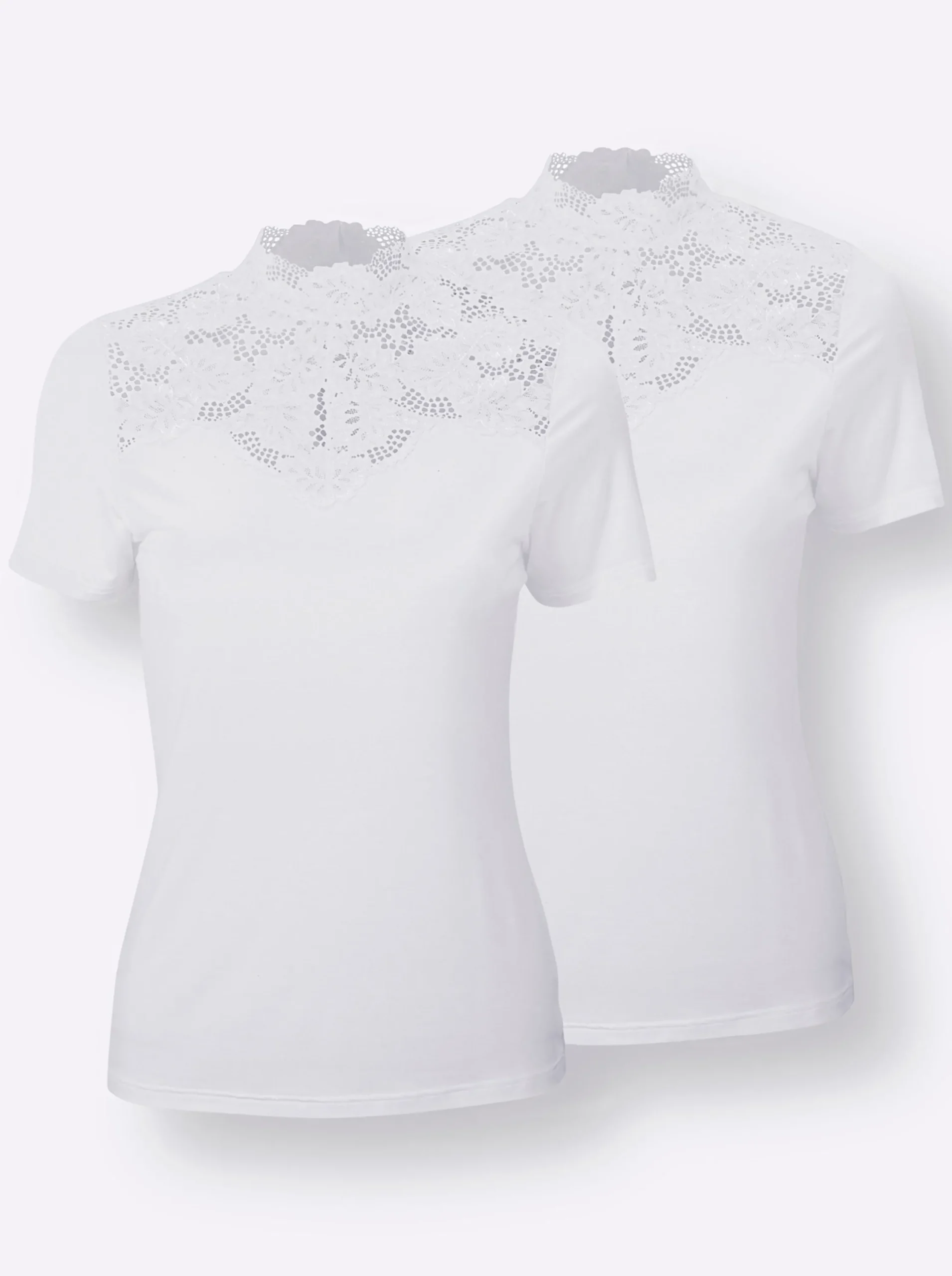 Bodies & Unterhemden|Nina von C. Blazershirt weiß