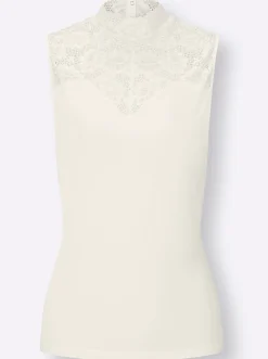 Bodies & Unterhemden|Nina von C. Blazershirt champagner