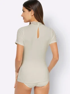 Bodies & Unterhemden|Nina von C. Blazershirt champagner
