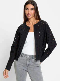 Blazer|heine Blouson schwarz