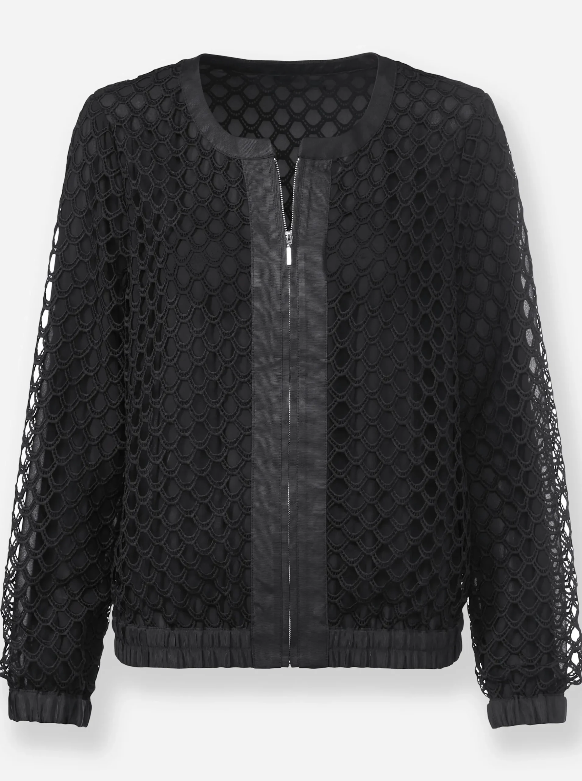 Blazer|heine Blousonjacke schwarz