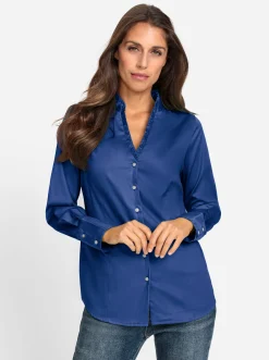 Blusen|heine Bluse royalblau