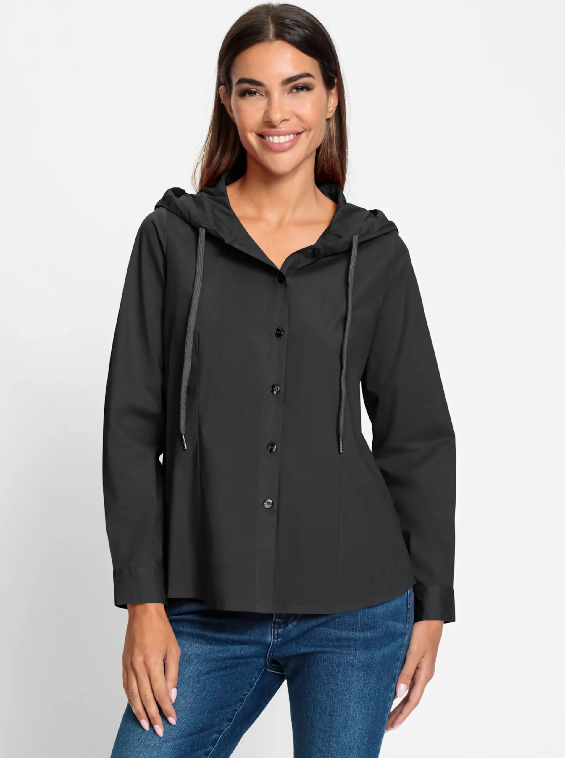 Blusen|heine Bluse schwarz