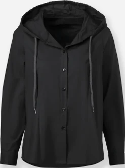 Blusen|heine Bluse schwarz