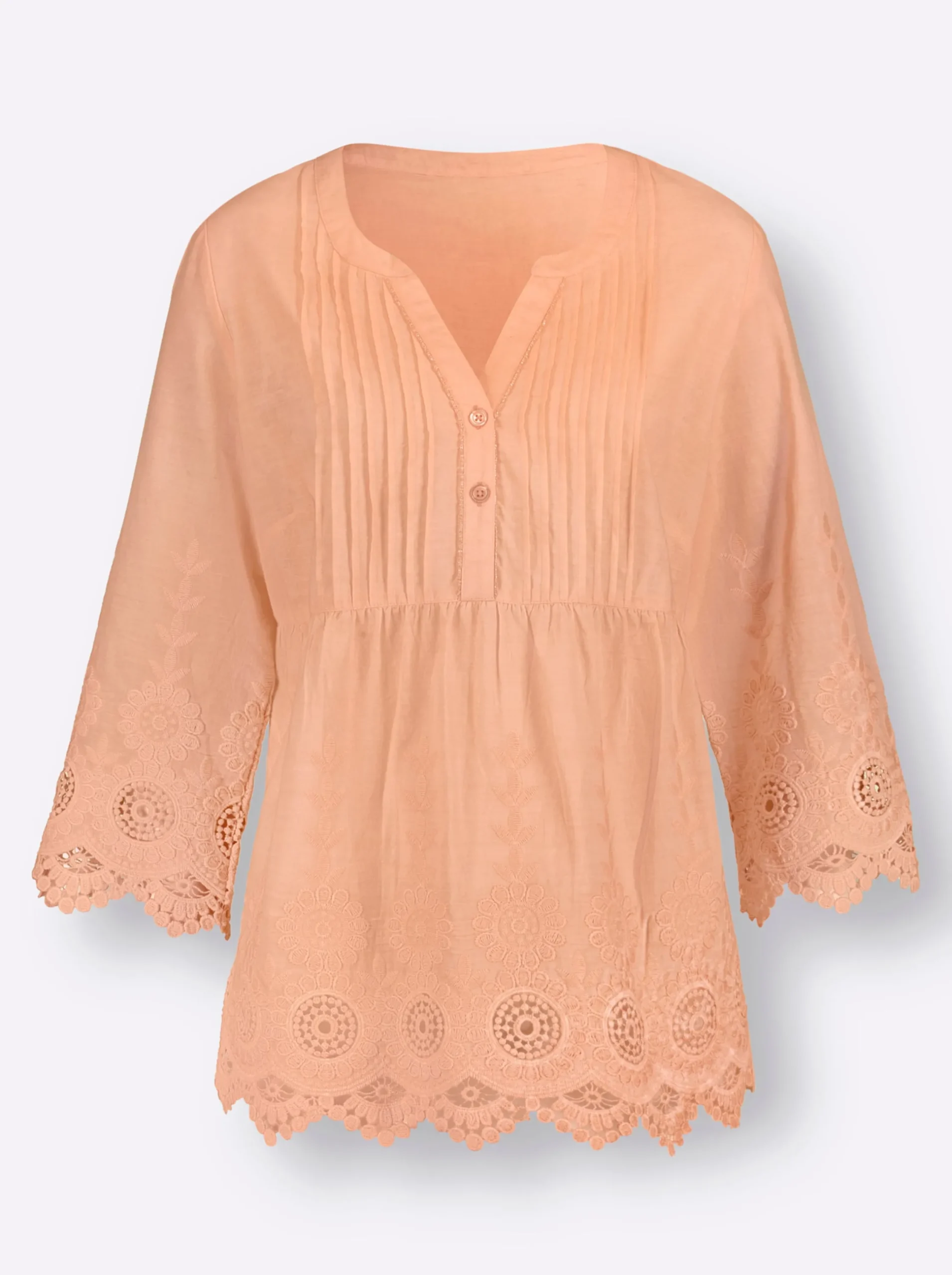 Blusen| Bluse apricot